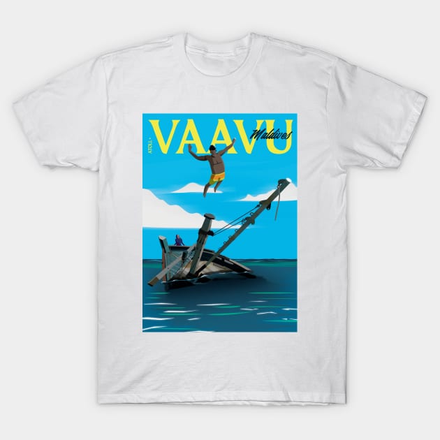 Vaavu Atoll - Maldives Series T-Shirt by kyousaurus